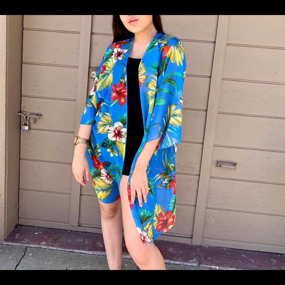 Blue Beach Flannel